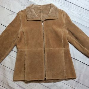 Guess Women’s Leather Coat Size Medium